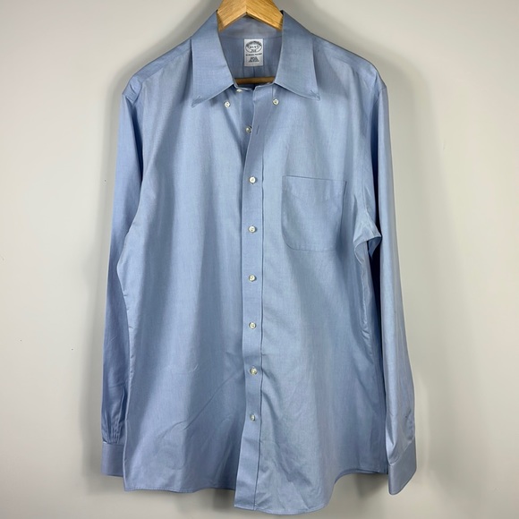 Brooks Brothers Other - Brooks Brothers 346 Slim Fit Non-Iron All Cotton Button Up Shirt